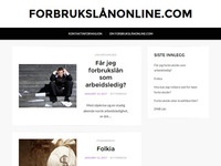 Forbrukslånonline.com