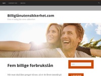 Billiglånutensikkerhet.com