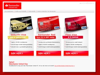 Santanderkredittkort.no